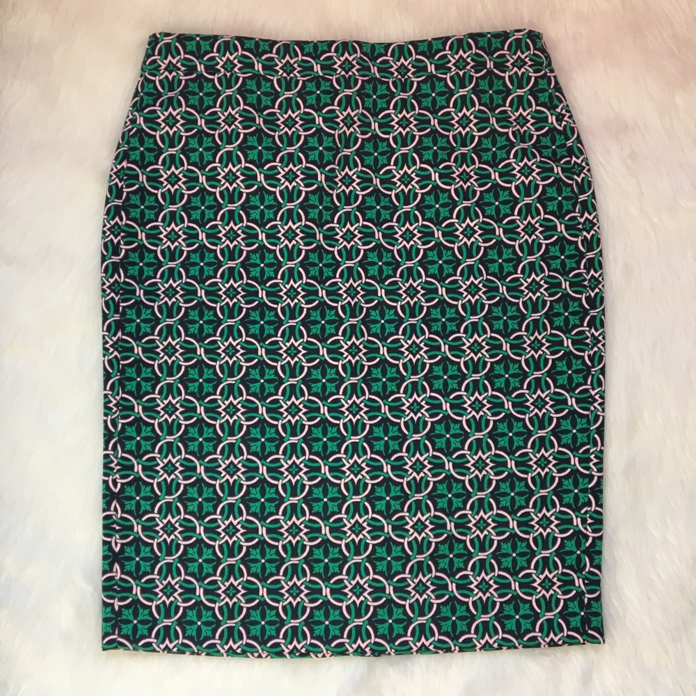 🎉HP🎉NWOT J.Crew Lattice Medallion Skirt S. 8 - Picture 3 of 9